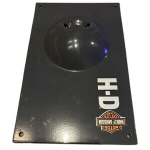 Harley Davidson cast iron wall mount bottle opener Grey with Classic Logo